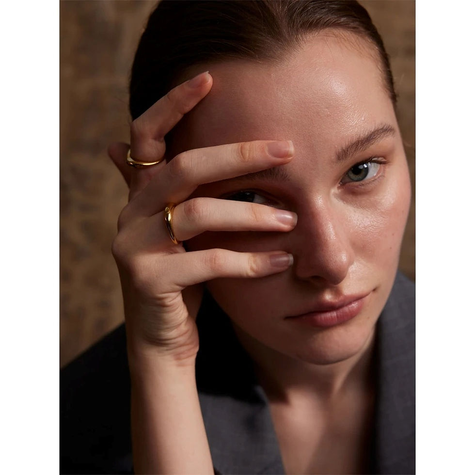 Thumbnail: Anise | set van 2 ringen goud