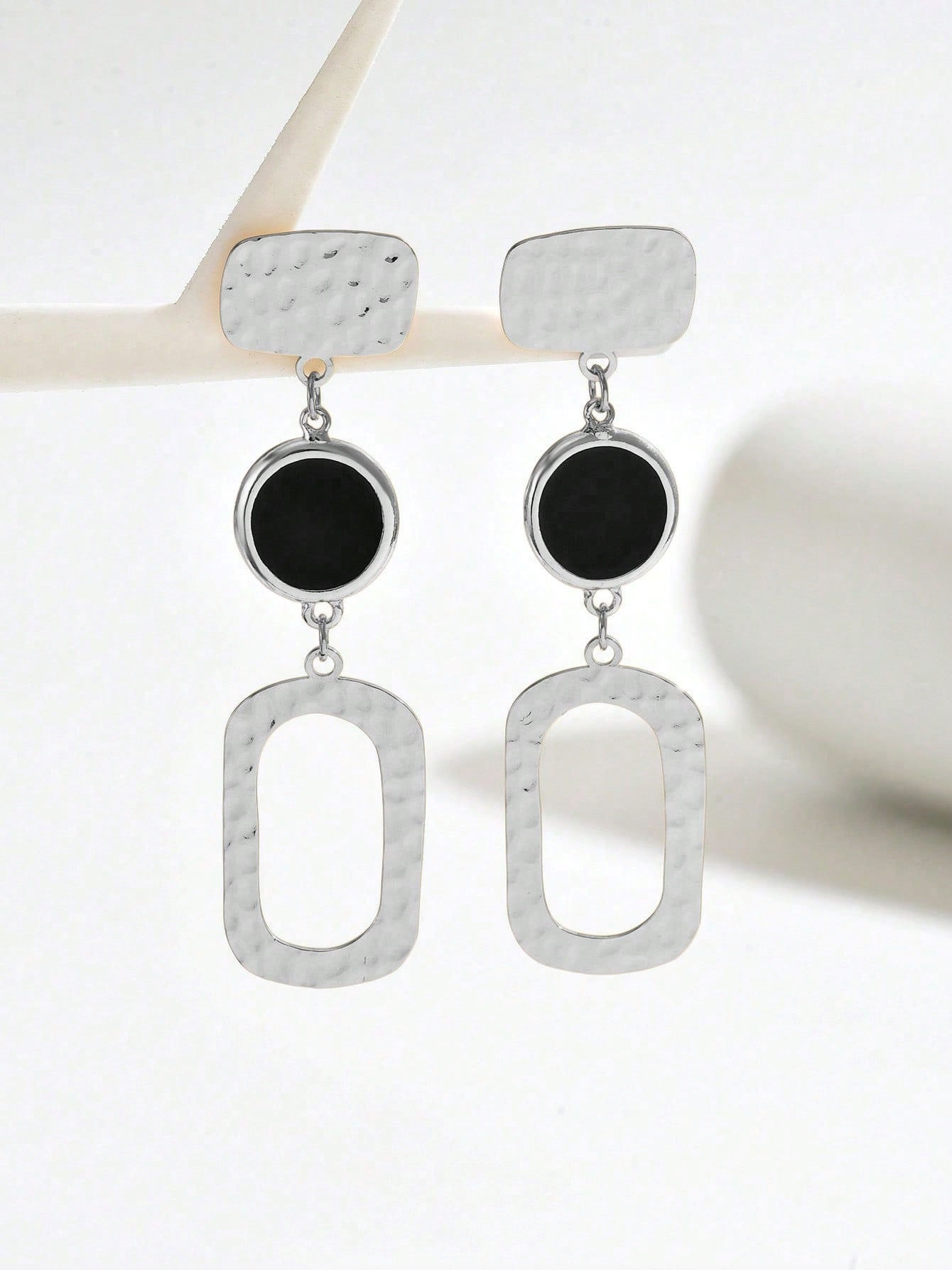 statement oorbellen in zilver van world's finest vooraanzicht