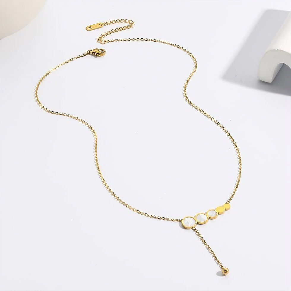 Thumbnail: Nela | kettinkje goud met hanger