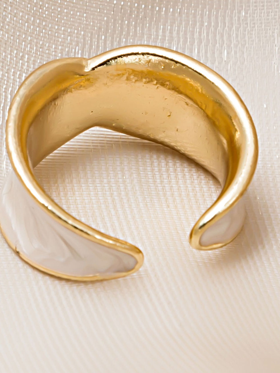 Thumbnail: Sally | statement ring wit / goud