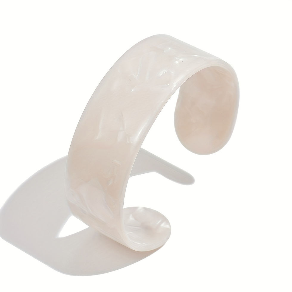 armband voor vrouwen in het wit van Resin van world's finest bovenaanzicht