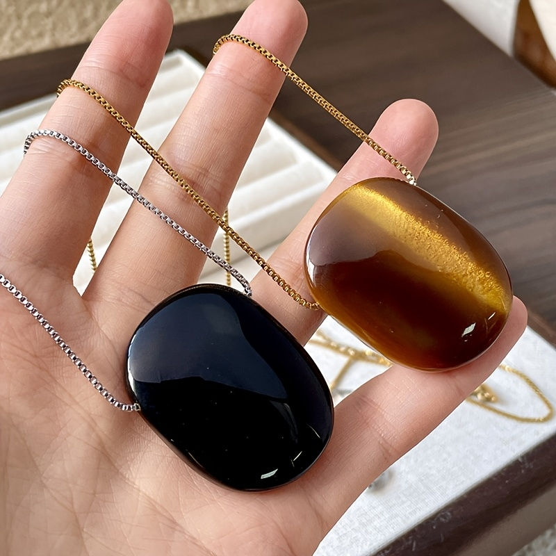 Thumbnail: Julia | lange ketting met hanger goud