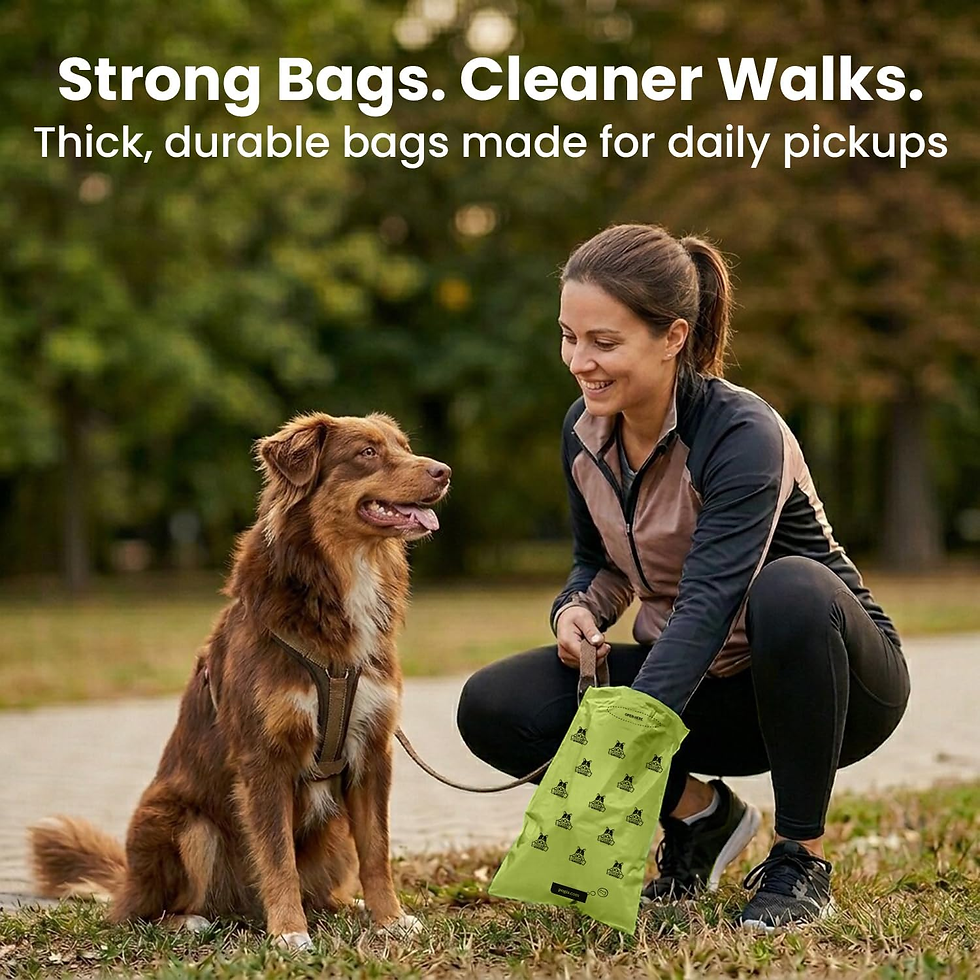 Thumbnail: Pogi’S Dog Poop Bags – Leak-Proof & Extra Thick Pet Waste Bags (Unscented, 30 Ro