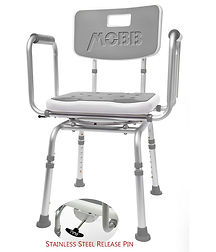 MHSC 2 Chaise de bain pivotante avec app