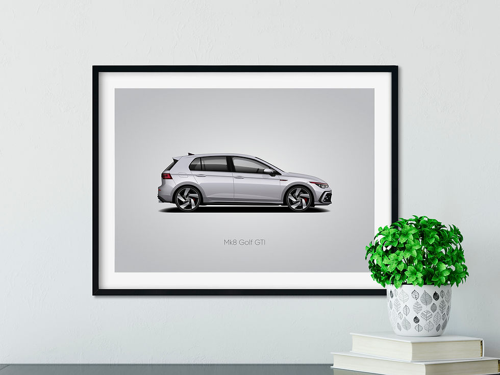 Thumbnail: Mk8 Golf GTI Print