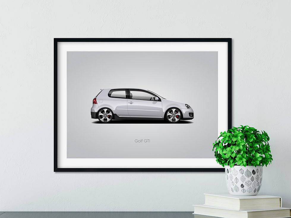 Thumbnail: Golf Mk5 GTI Print