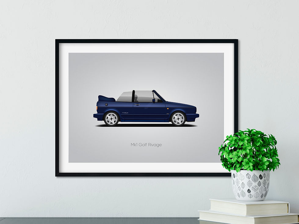 Thumbnail: Mk1 Golf Rivage Print