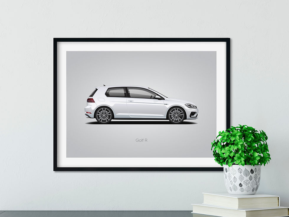 Thumbnail: Golf Mk7.5 R Print