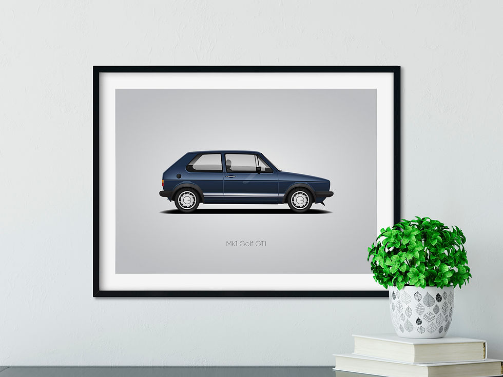 Thumbnail: Mk1 Golf GTI Series 2 Print