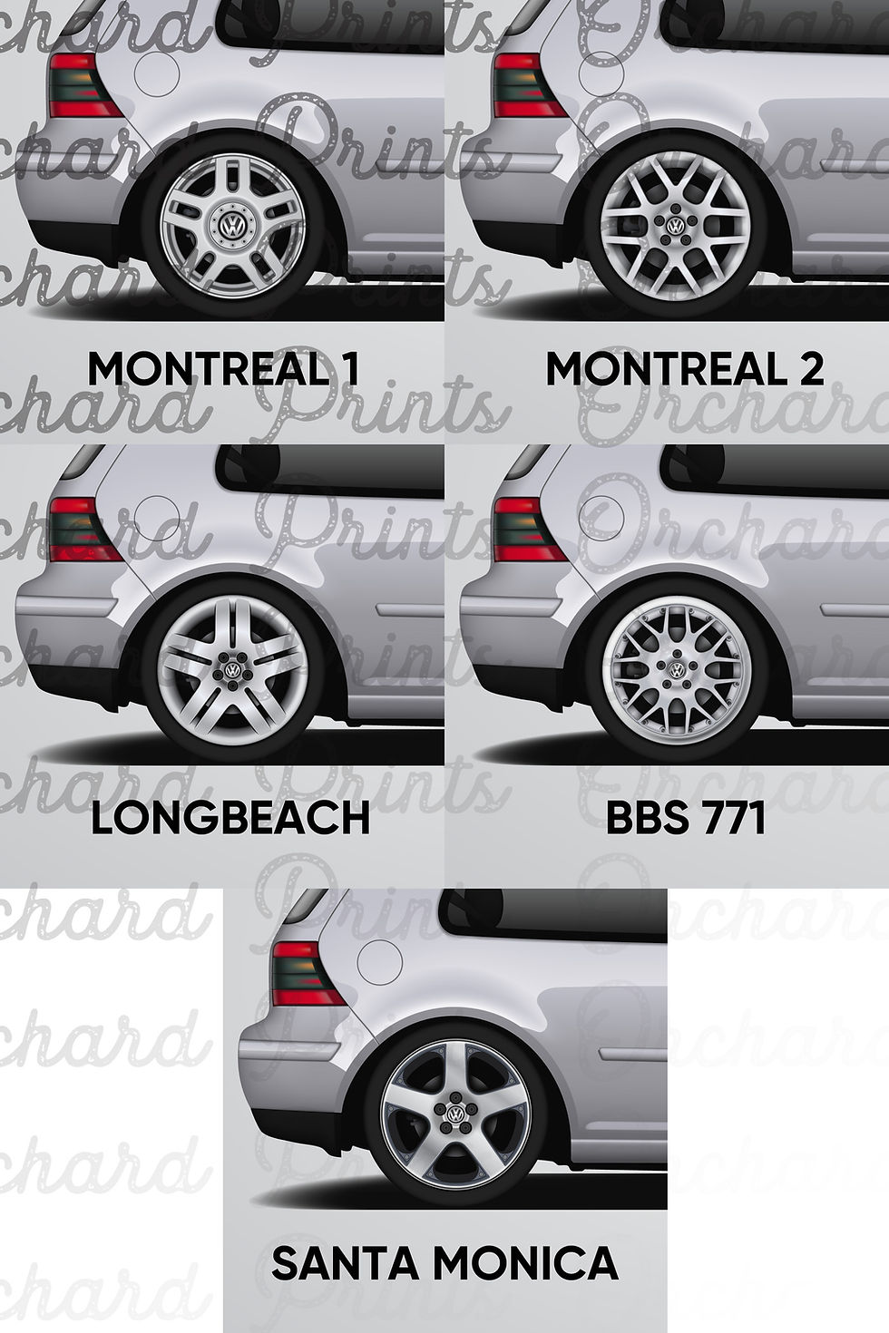 Thumbnail: Mk4 Golf GTI Print