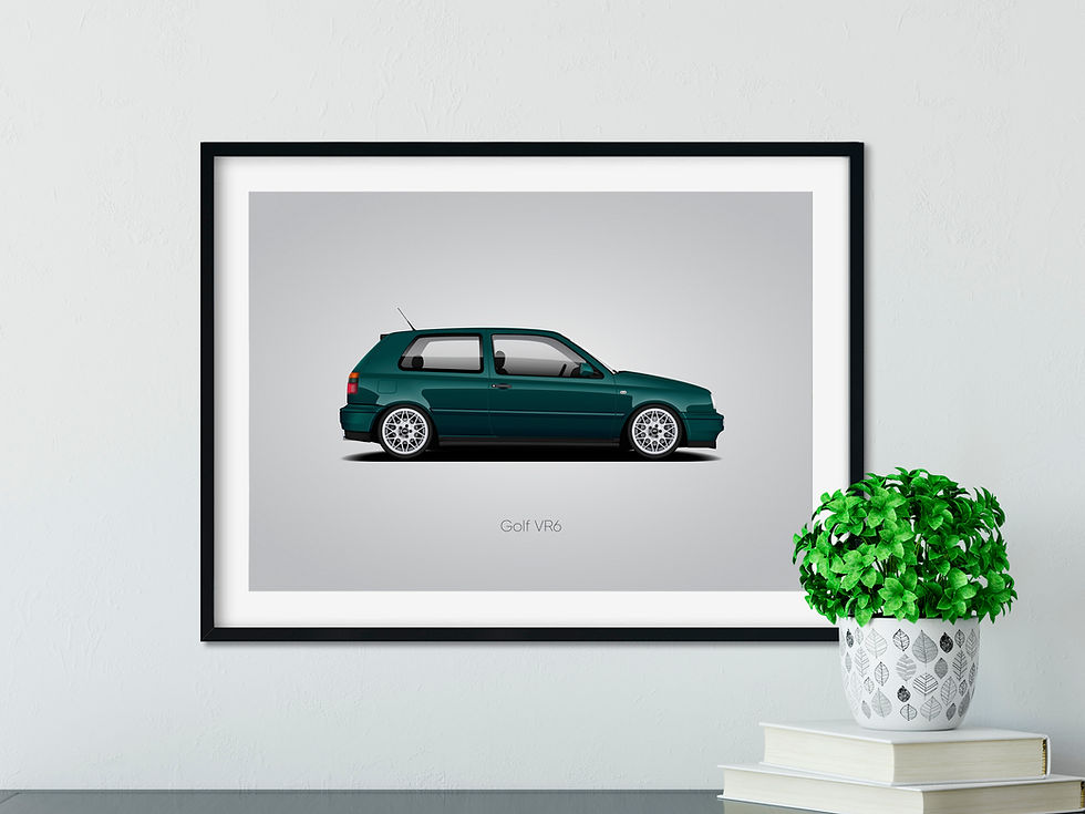 Thumbnail: Mk3 Golf VR6 Print