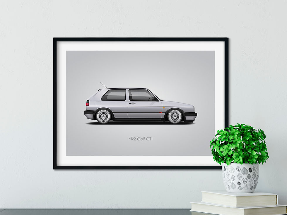 Thumbnail: Mk2 GTI '90 Print