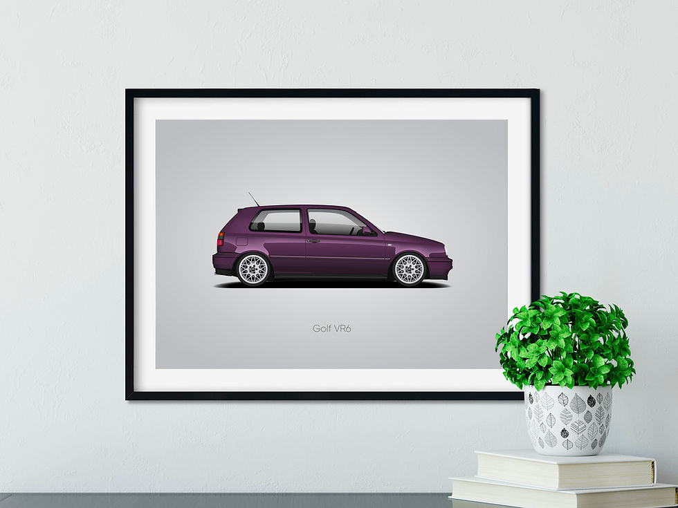 Thumbnail: Mk3 Golf VR6 Print