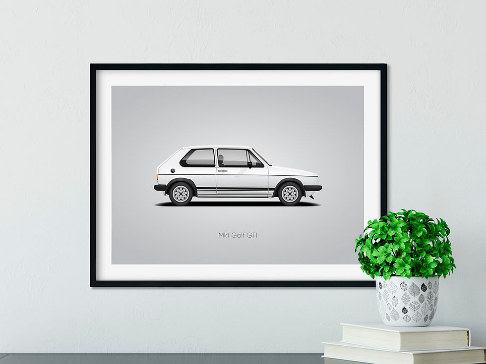 Thumbnail: Mk1 Golf GTI Series 1 Print