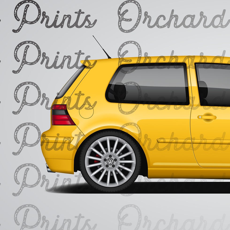 Thumbnail: U.S./Can Mk4 GTI 20th Anniversary Print
