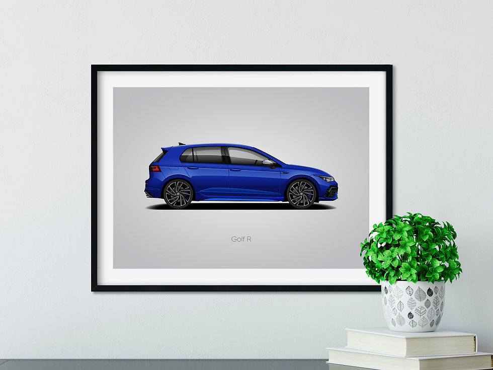 Thumbnail: Mk8 Golf R Print