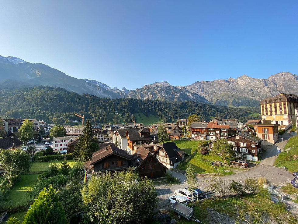 Ausblick Balkon
