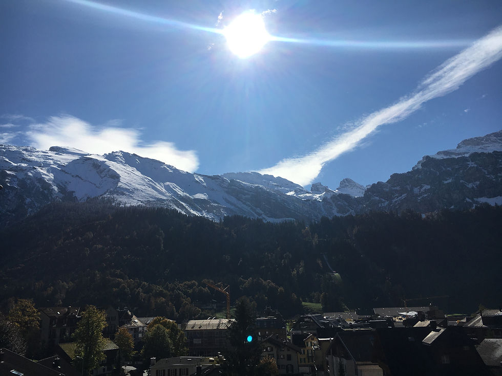 Ausblick Balkon (Titlis)