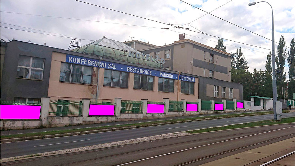 Thumbnail: Plzeň - Karlovarská 81 - plot CD HOTEL