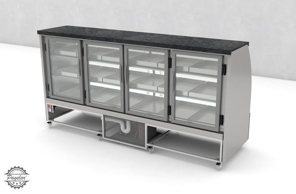 Expositor Frigorífico - Linha Japão