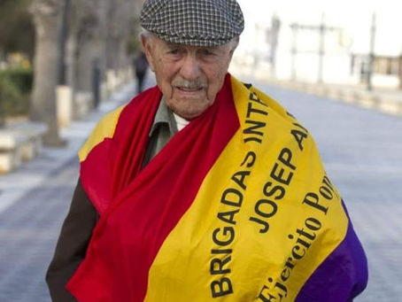 Gloire et Honneur au camarade Josep Eduard Amuldéver Mateu, dernier brigadiste