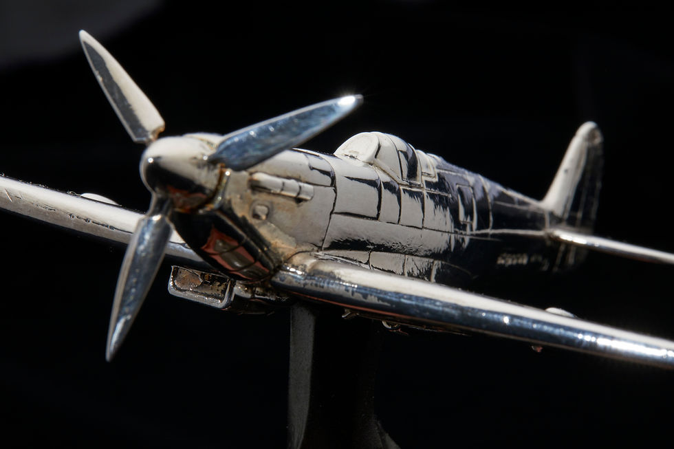 Thumbnail: 'The Spitfire' Sterling Silver model (made to order)