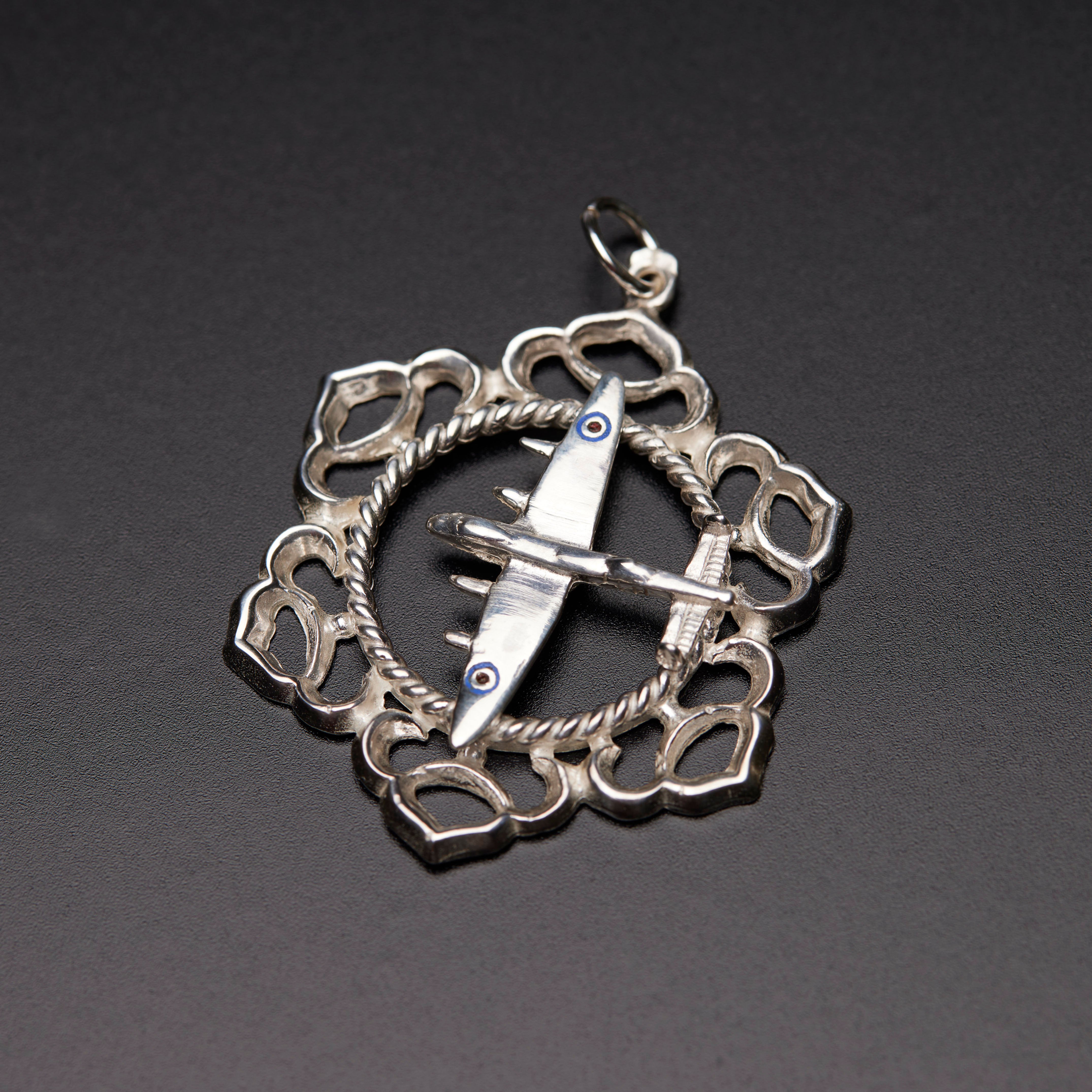 Sterling Silver Lancaster pendant