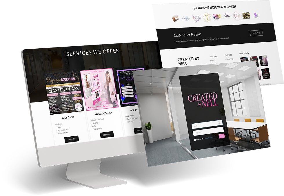 Website Imac Mockup