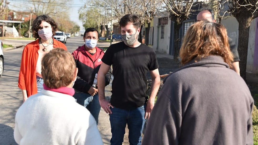 Alejo Sarna: "En esta interna del Frente de Todos pedimos una oportunidad para la renovación"