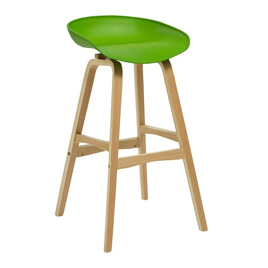 Thumbnail: DART Office Stool with Timber legs