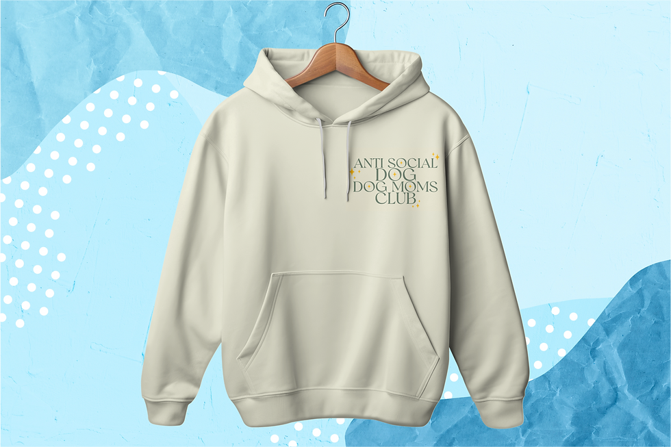 Anti Social Hoodie "Clean Girl"