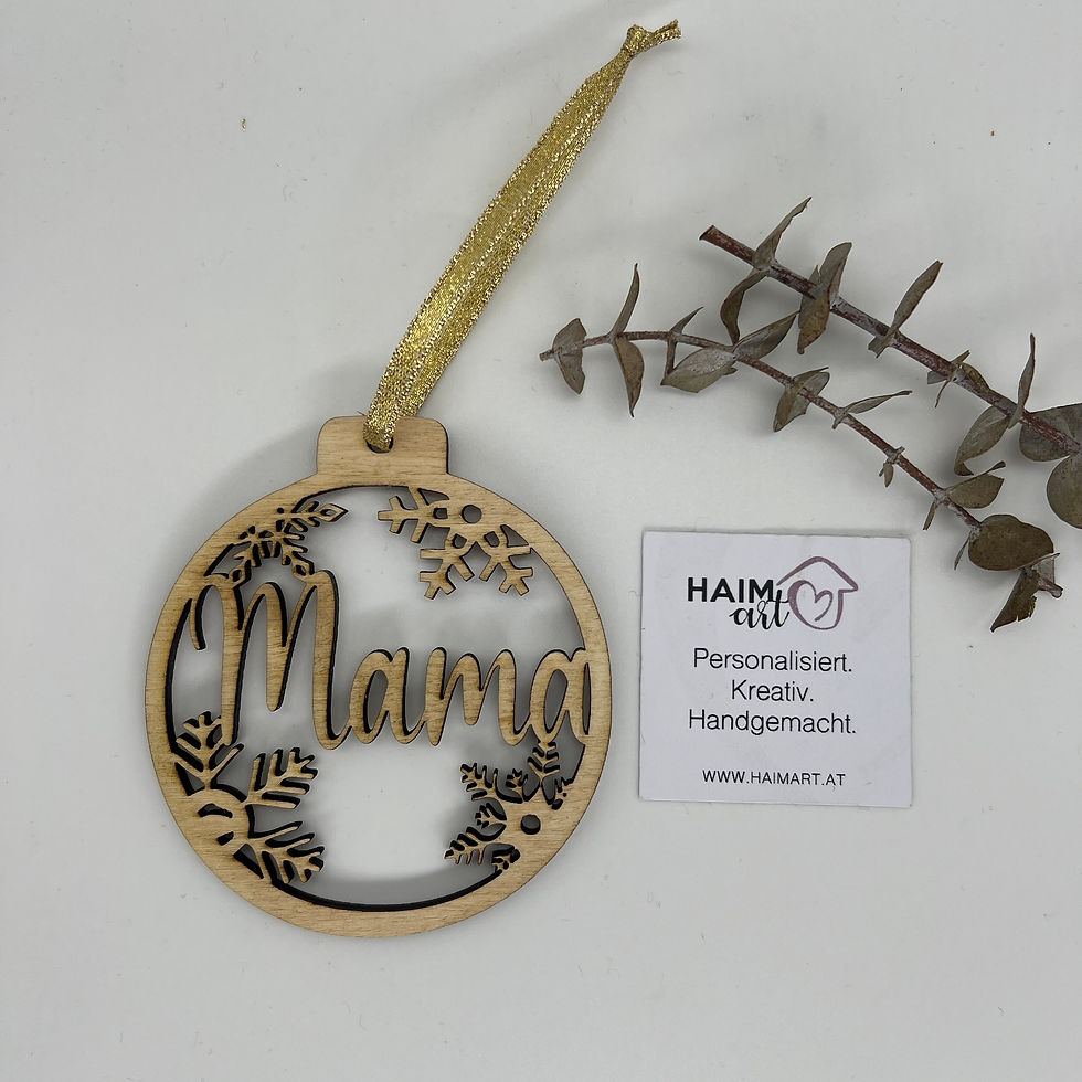Miniaturbild: Christbaumschmuck aus Holz