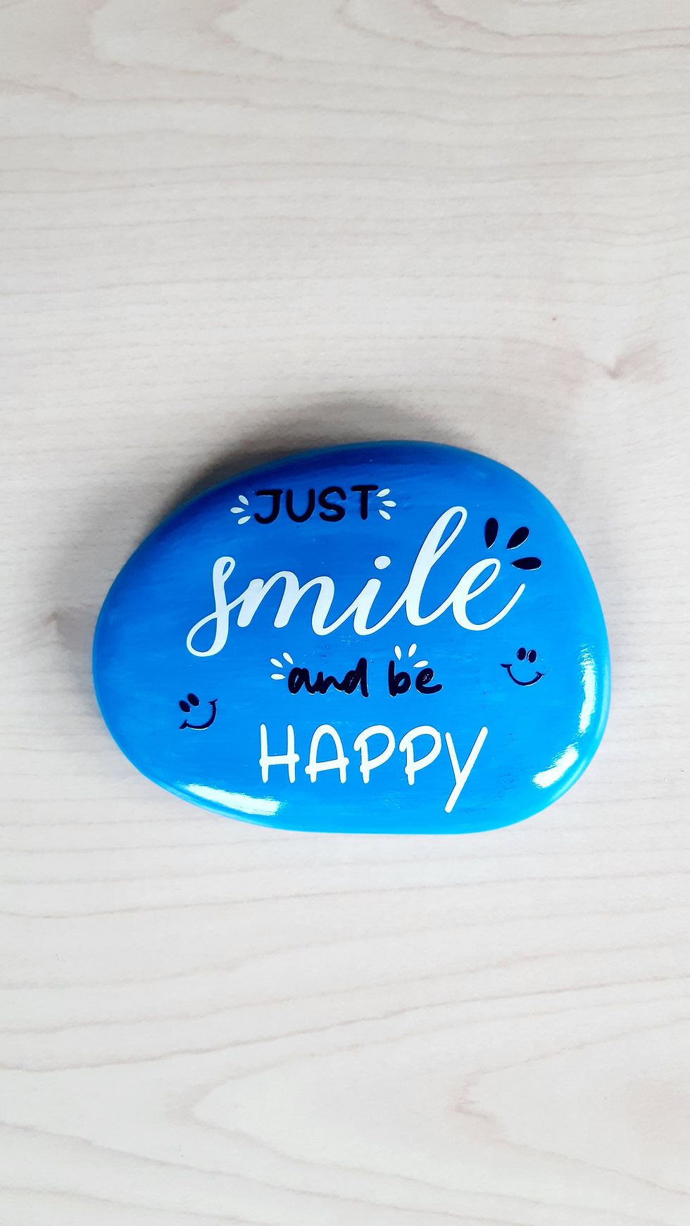 Just smile and be happy