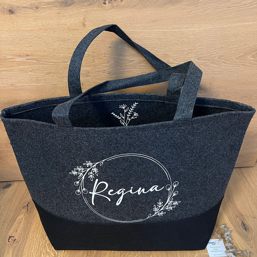 Miniaturbild: Filztasche 2-farbig
