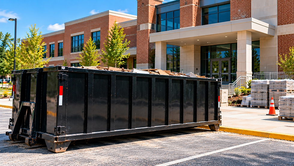 Government waste management services supporting facilities and public works projects in Maryland