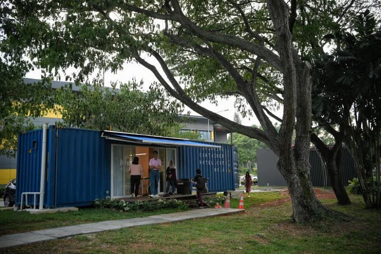 Shipping Container Hotel | One-North