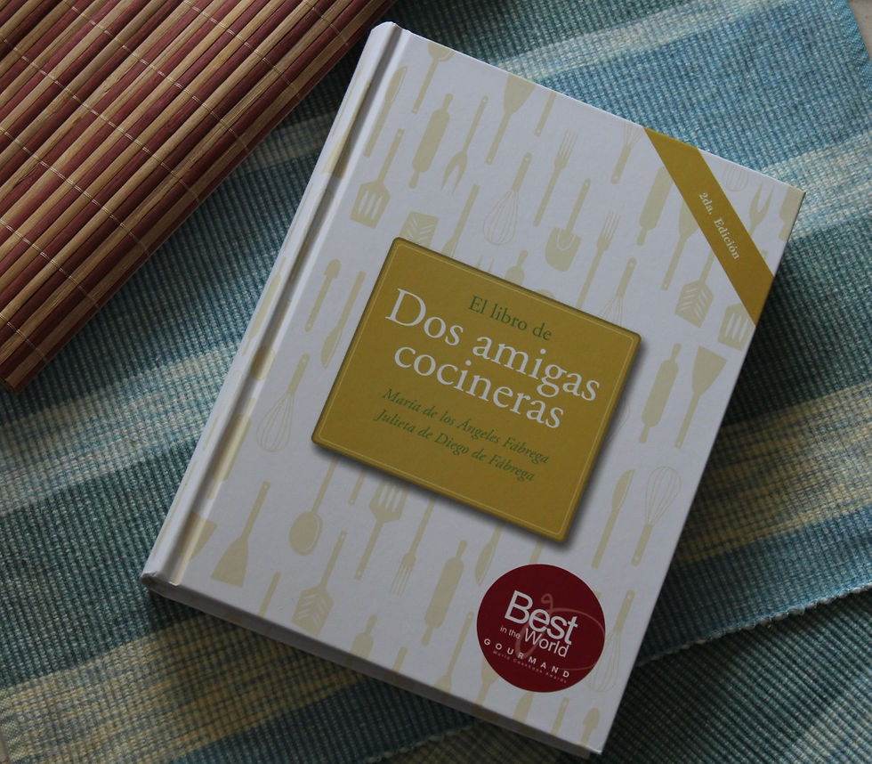 El libro de dos amigas cocineras