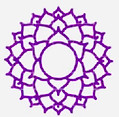 Crown chakra symbol