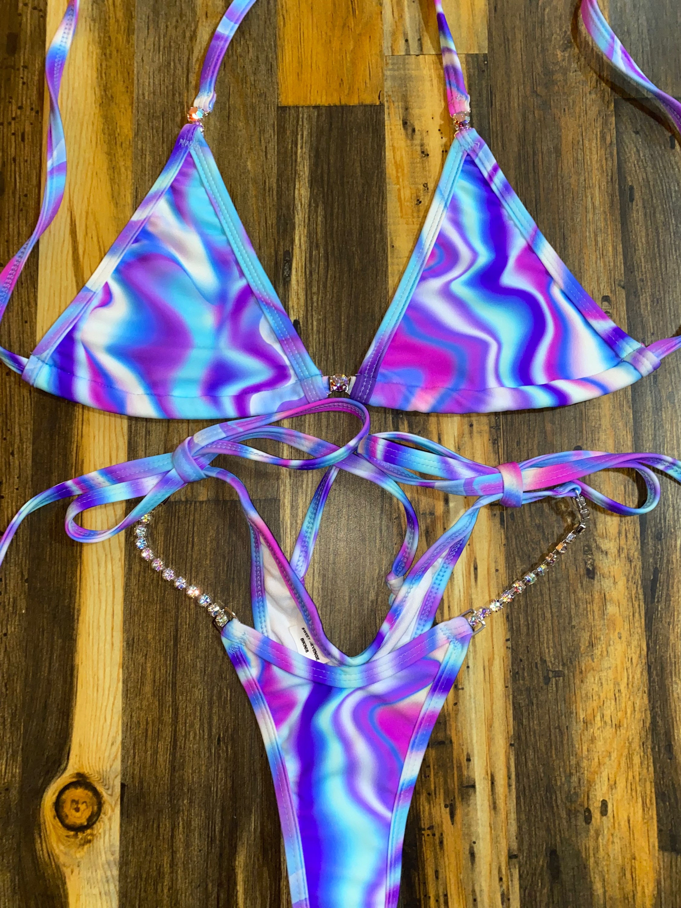 Cosmic Wonderland posing bikini