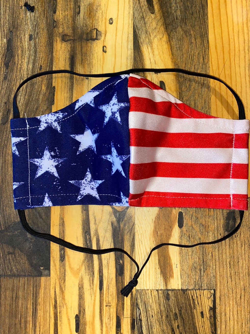 Thumbnail: Stars & stripes WOMEN’s 3-layer mask 
