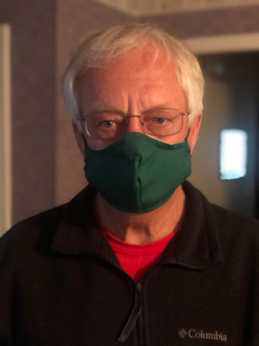 Thumbnail: MEN’s Forest Green 3-layer mask