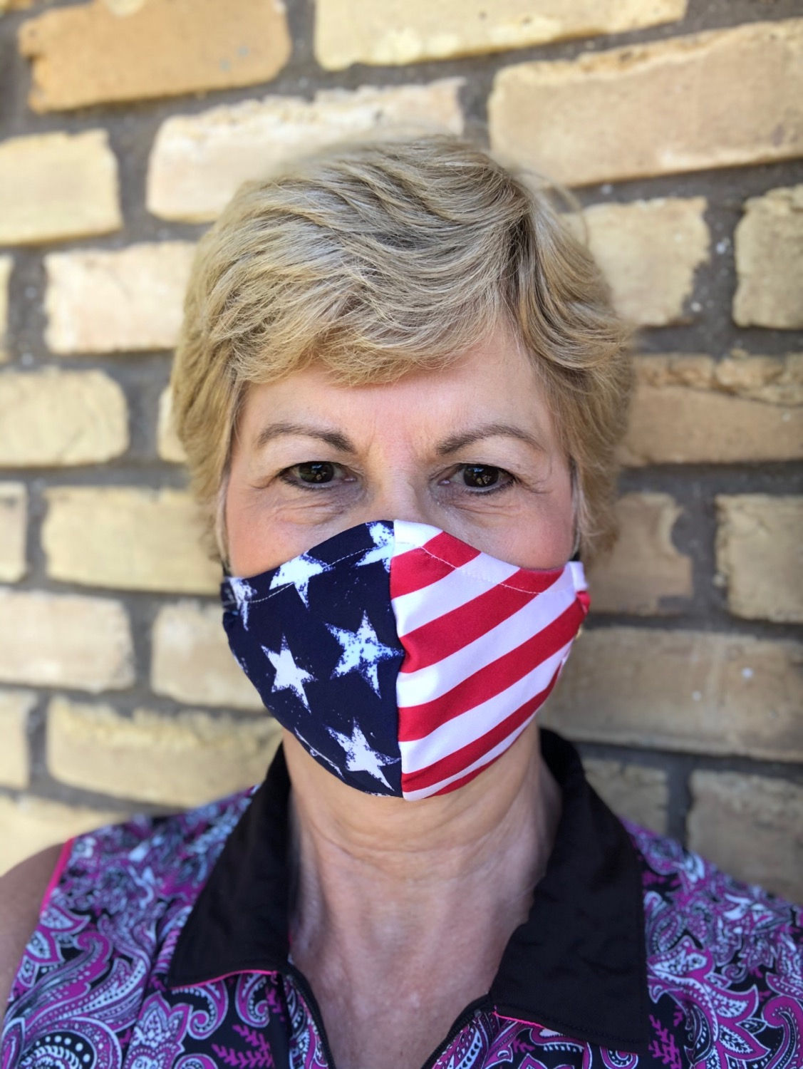 Stars & stripes WOMEN’s 3-layer mask 