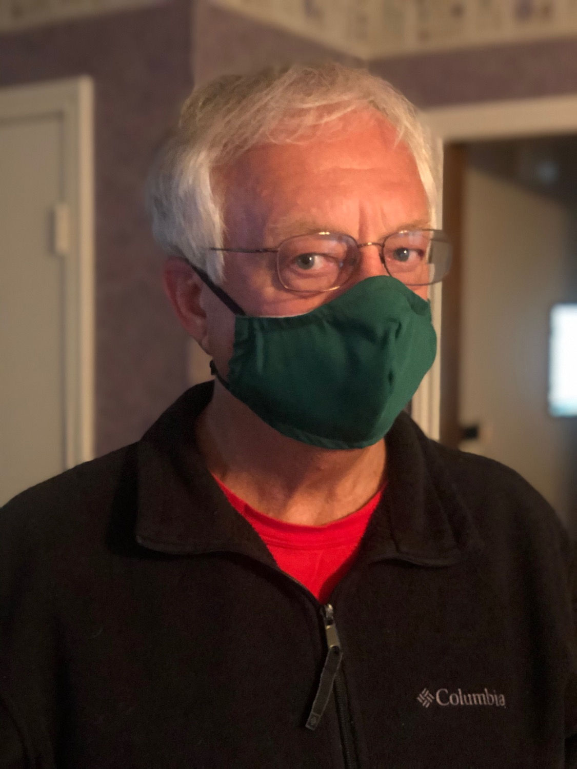 MEN’s Forest Green 3-layer mask