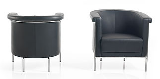 A Hexad office stool arrangement