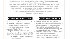 2023 Citizen & Business of the Year Nominations!