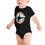 Thumbnail: Baby Short Sleeve One Piece - Rainbow Orca
