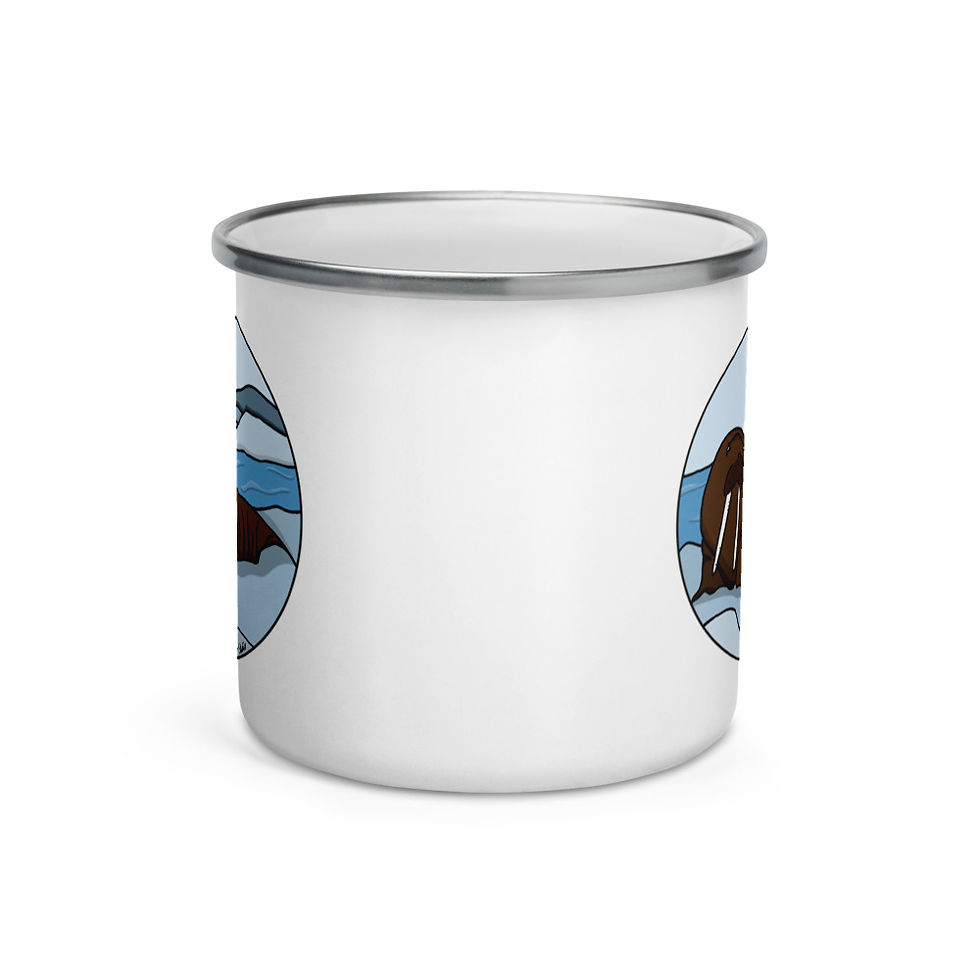 Thumbnail: Enamel Mug - Walrus