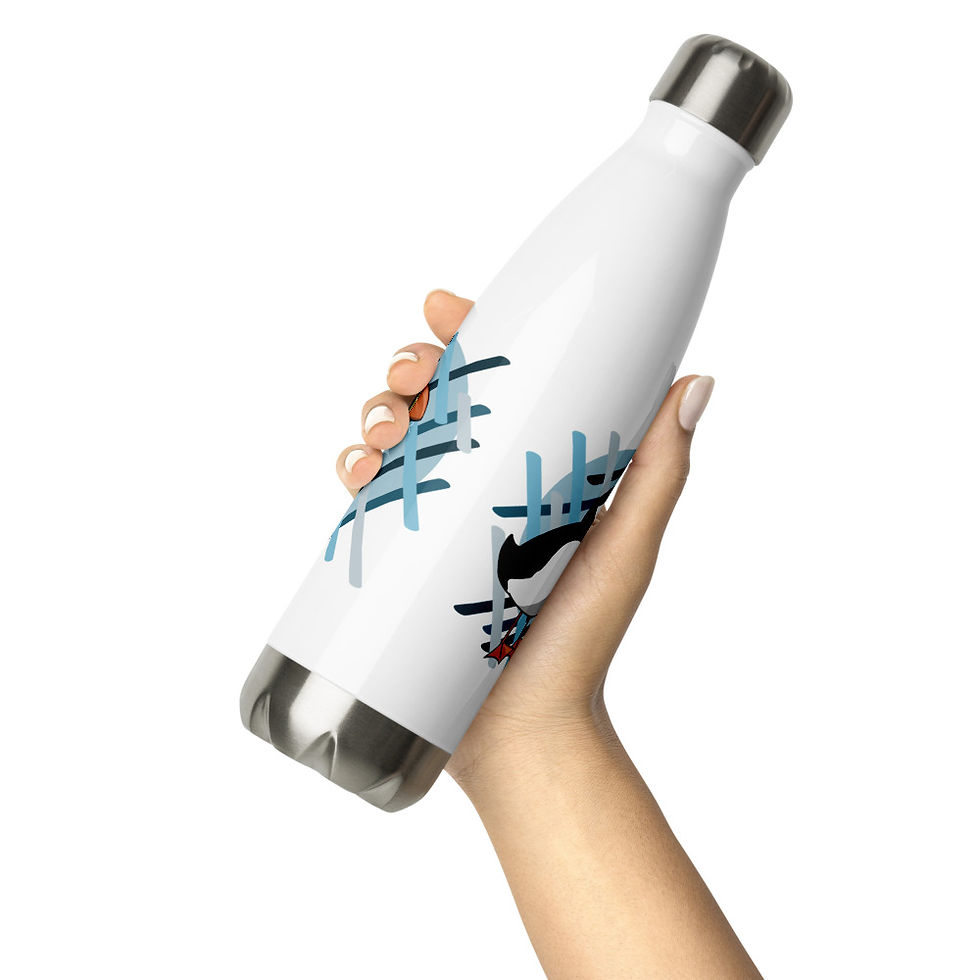 Thumbnail: Water Bottle - AK Puffin