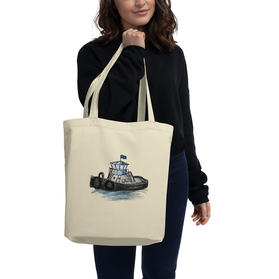 Eco Tote Bag - Tug Boat