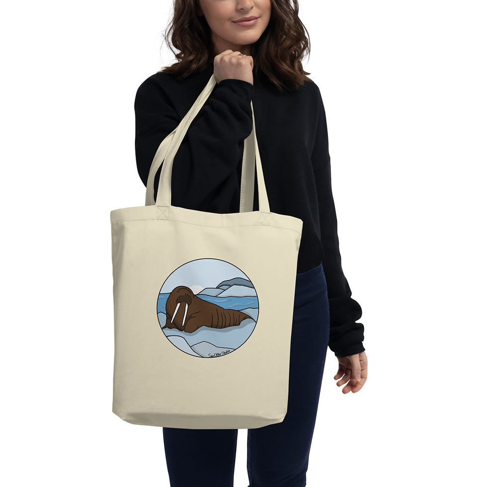 Eco Tote Bag - Walrus
